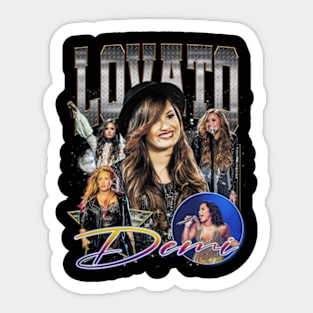 Demi Lovato Vintage Sticker